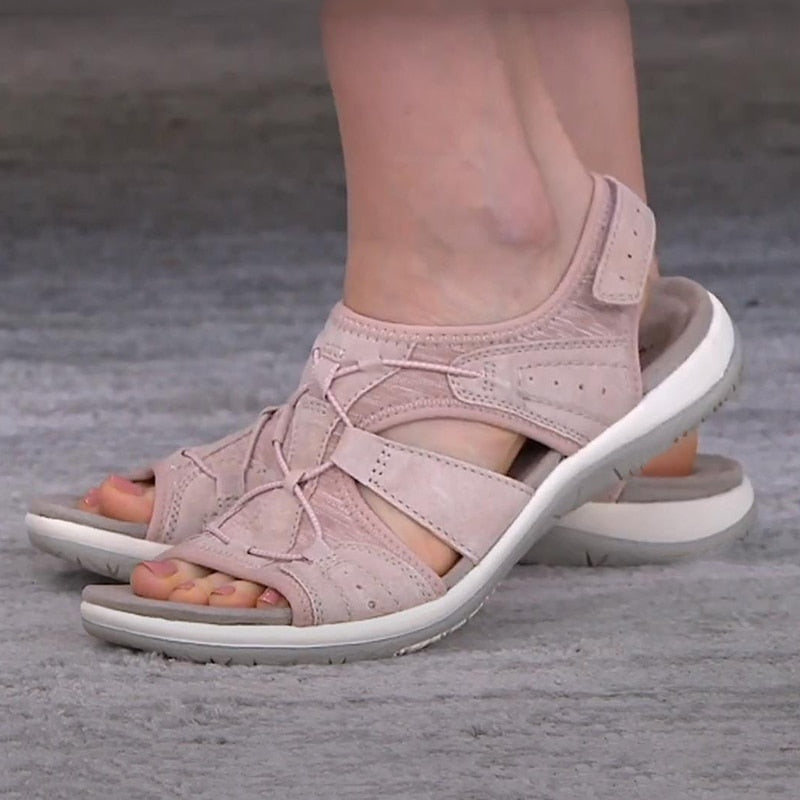 Orthopädische Sandalen Damen | Klettverschluss & Schnürung