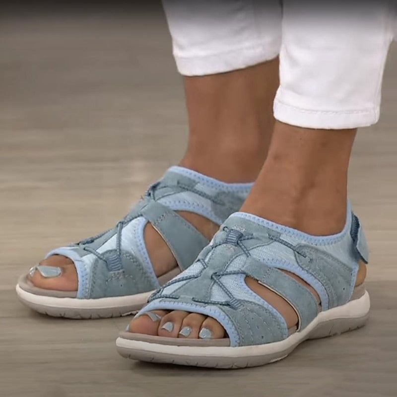 Orthopädische Sandalen Damen | Klettverschluss & Schnürung