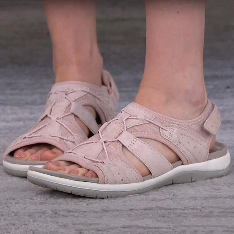 Orthopädische Sandalen Damen | Klettverschluss & Schnürung