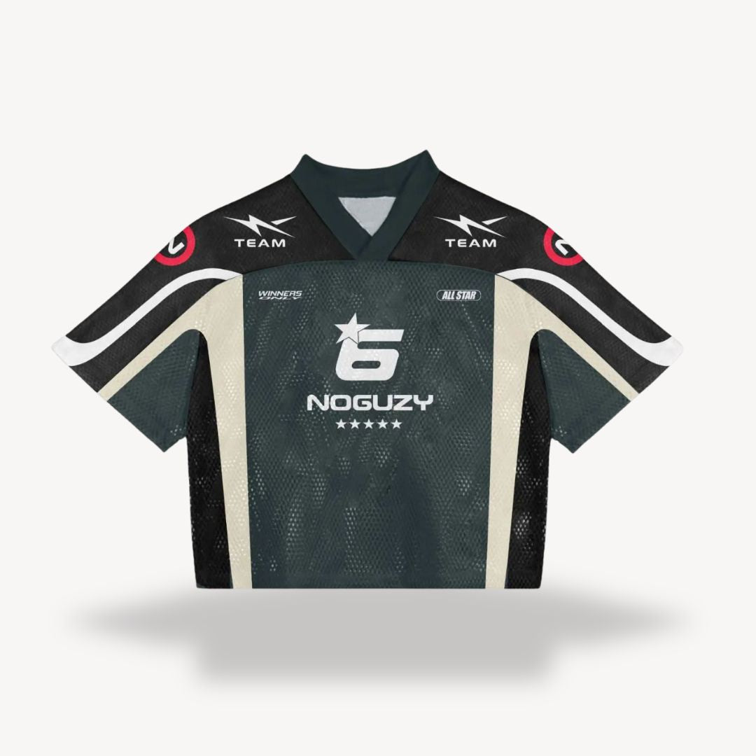 T-Shirt Herren | Oversized Football Jersey mit Sportprint