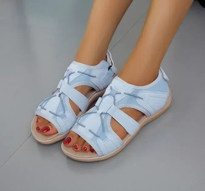 Orthopädische Sandalen Damen | Klettverschluss & Schnürung