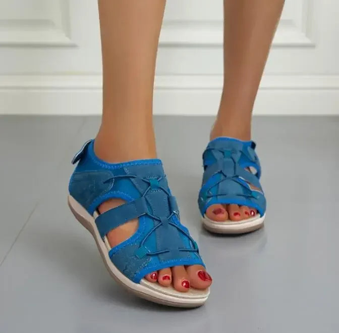 Orthopädische Sandalen Damen | Klettverschluss & Schnürung