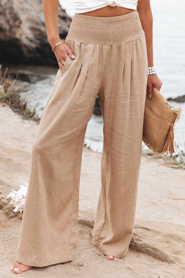 Sommerhosen Damen | Weitem Bein & Smokbund