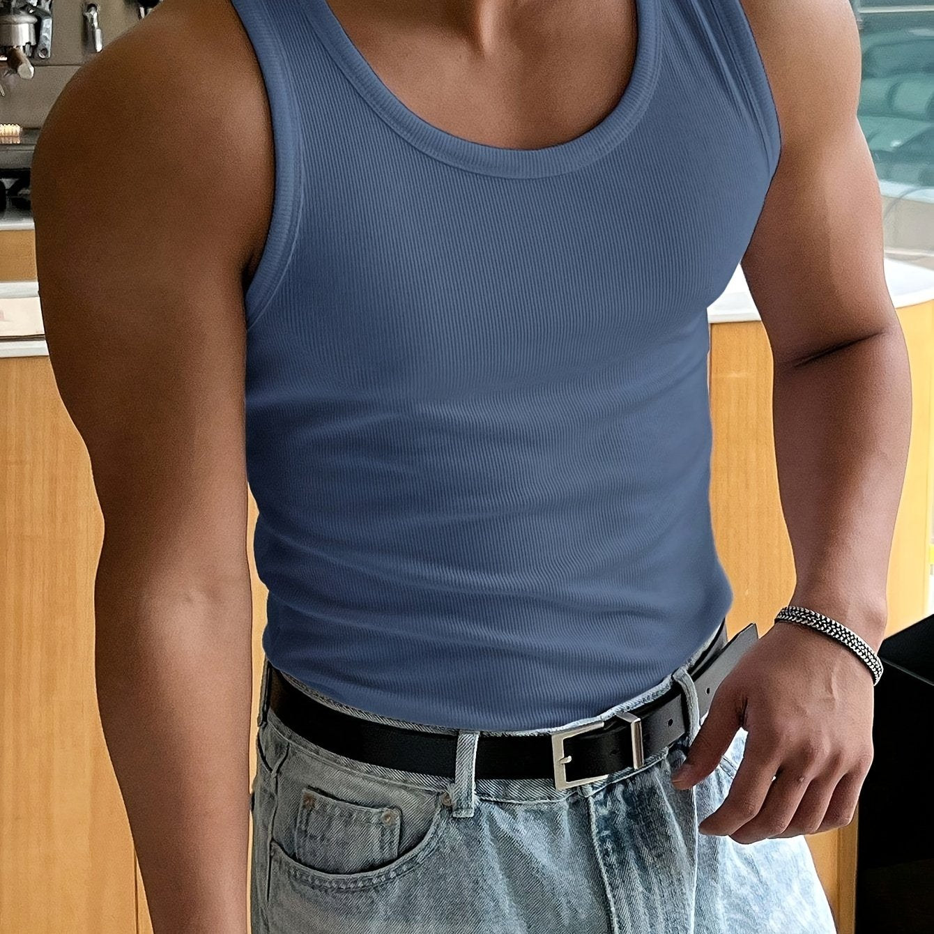 Torren - Tanktop Herren | Elastische Schlanke Passform