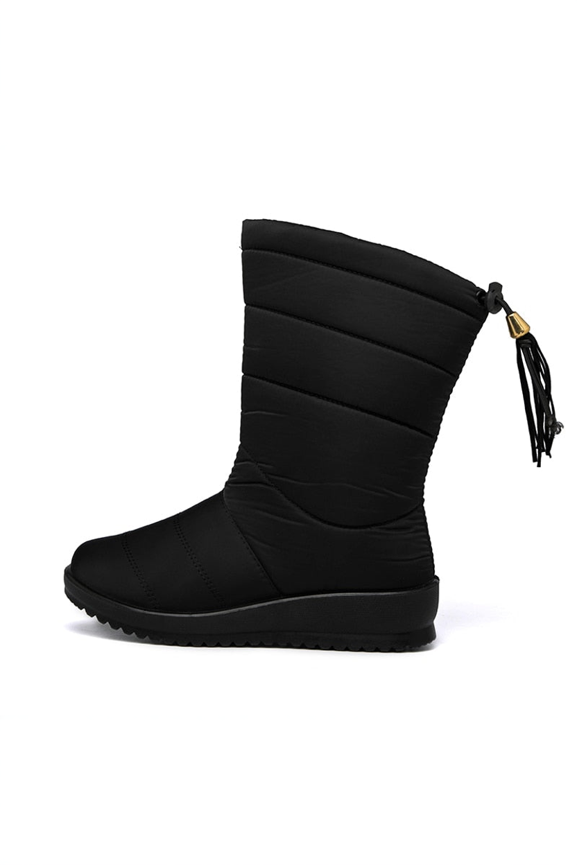 Rhiara - Buty Zimowe Damskie | Miękkie Wykończenie I Ocieplenie