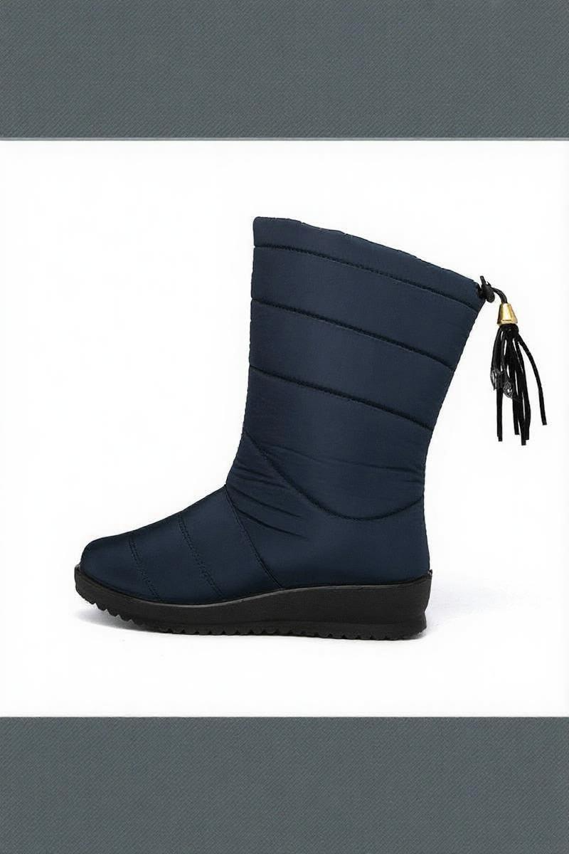 Rhiara - Buty Zimowe Damskie | Miękkie Wykończenie I Ocieplenie