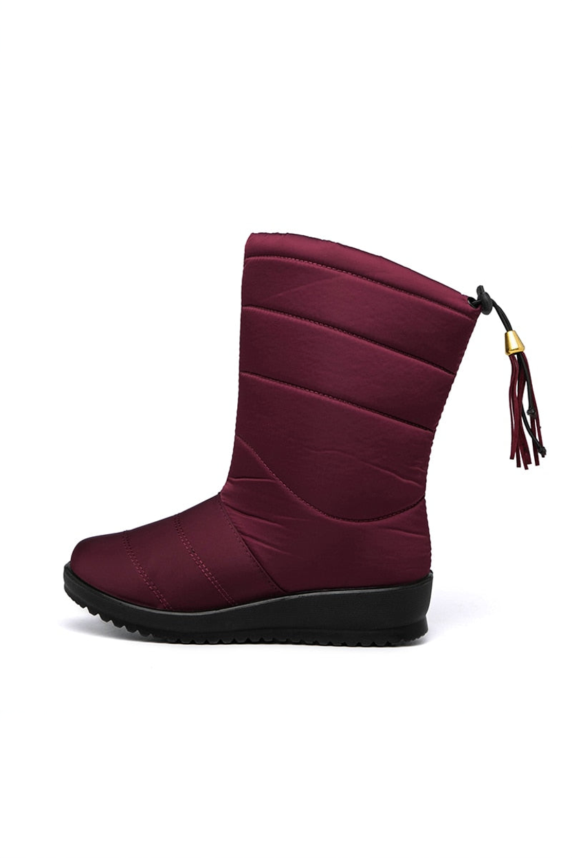 Rhiara - Buty Zimowe Damskie | Miękkie Wykończenie I Ocieplenie