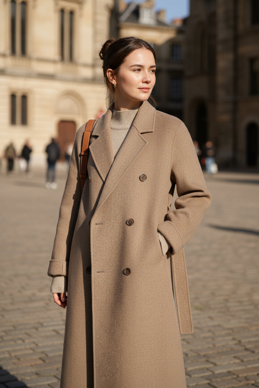 ORABEL - Lange winterjas voor dames