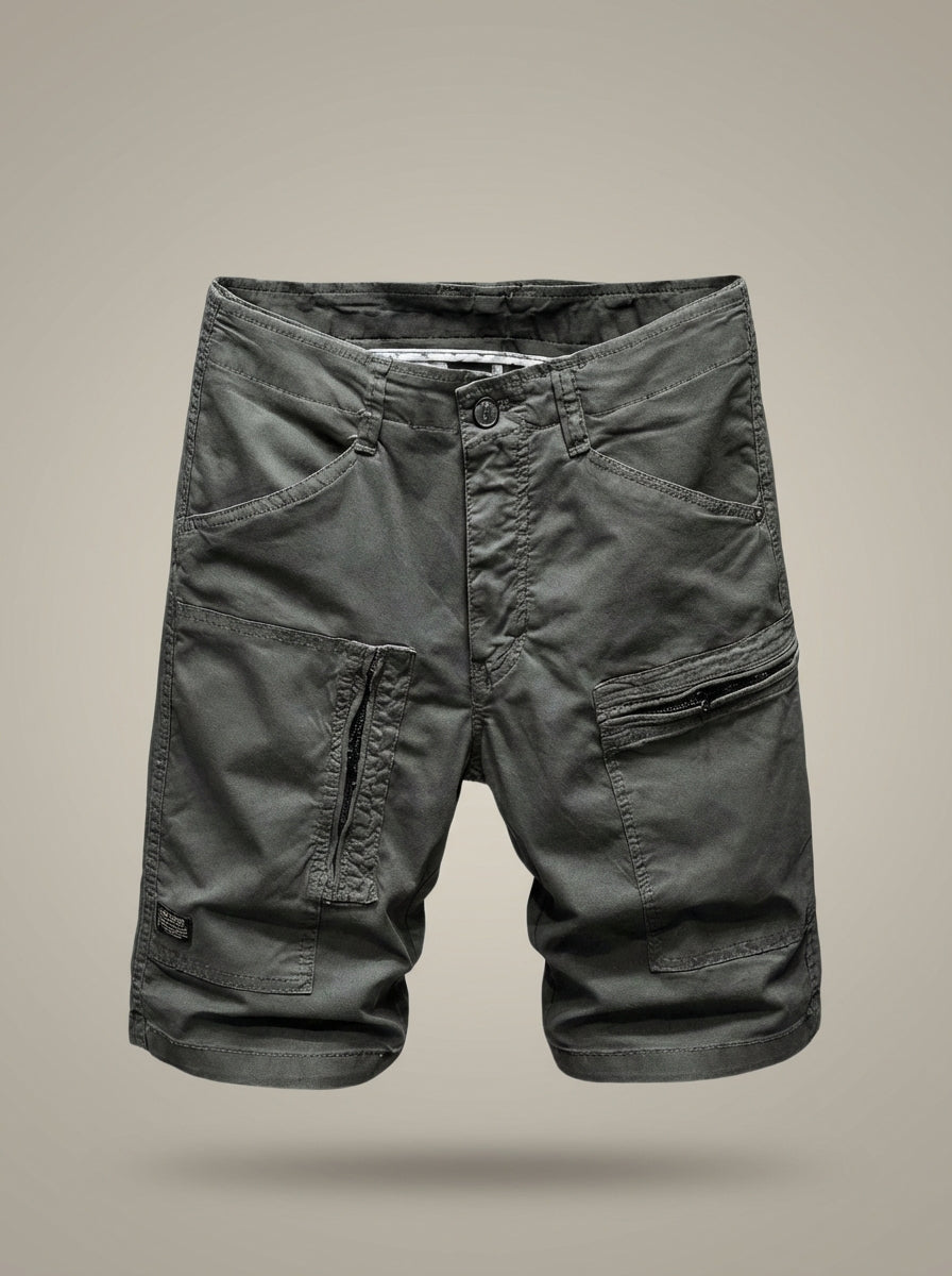 Kurze Hosen Herren Schmale Cargo | Taschen