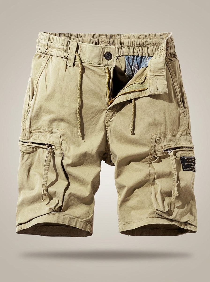 Kurze Hosen Herren Lockerer Passform Cargo | Mehrfach Tasche