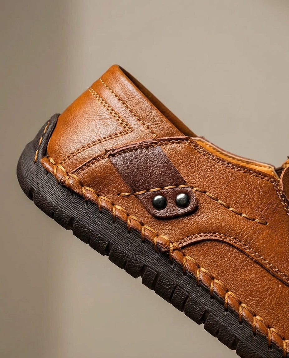 Herren Hineinschlüpfen Klassische Freizeit Halbschuhe | Runde Zehen