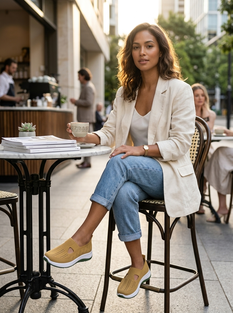 Orthopädische Schuhe Damen | Slip On Schuhe