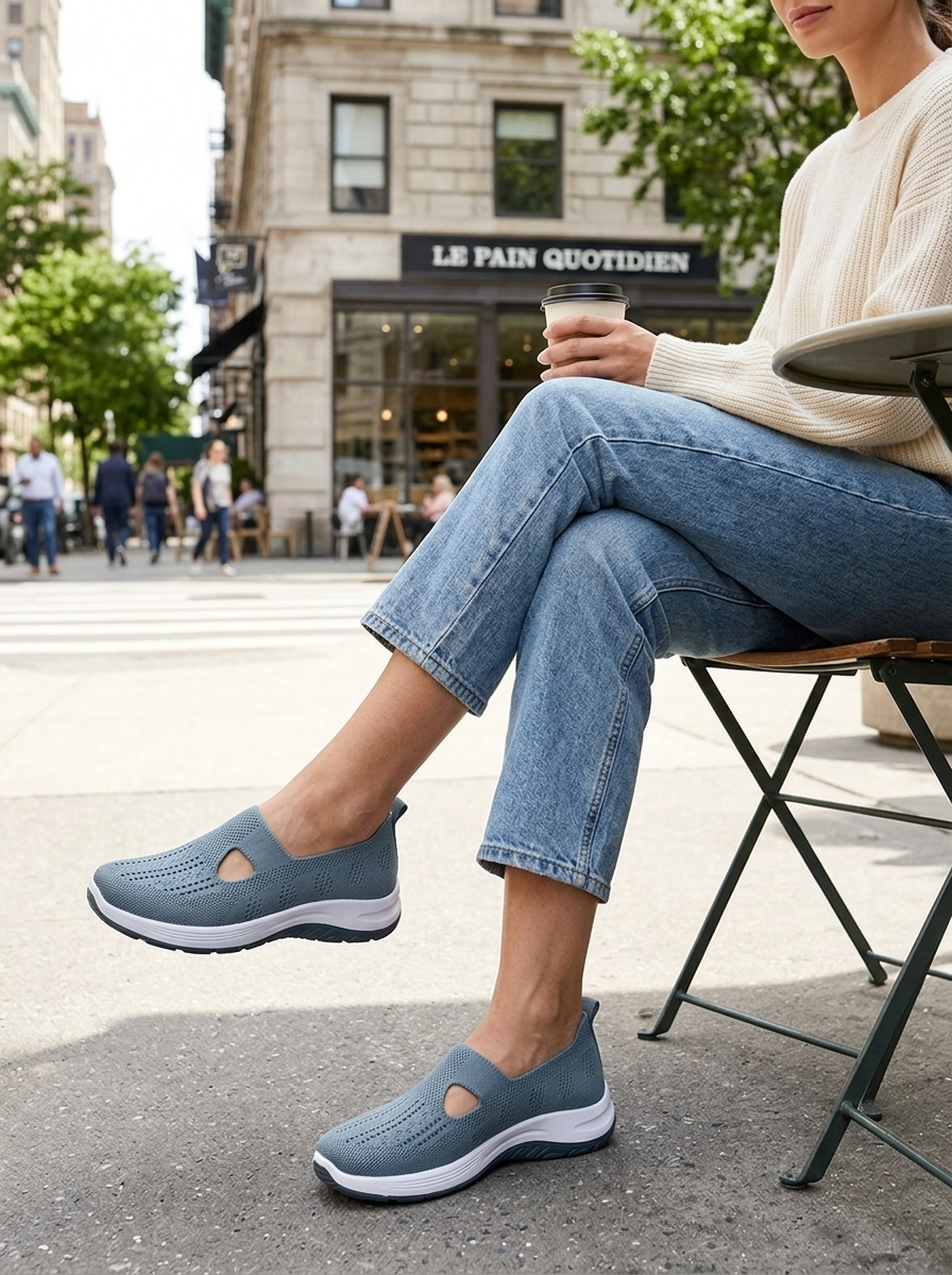Orthopädische Schuhe Damen | Slip On Schuhe