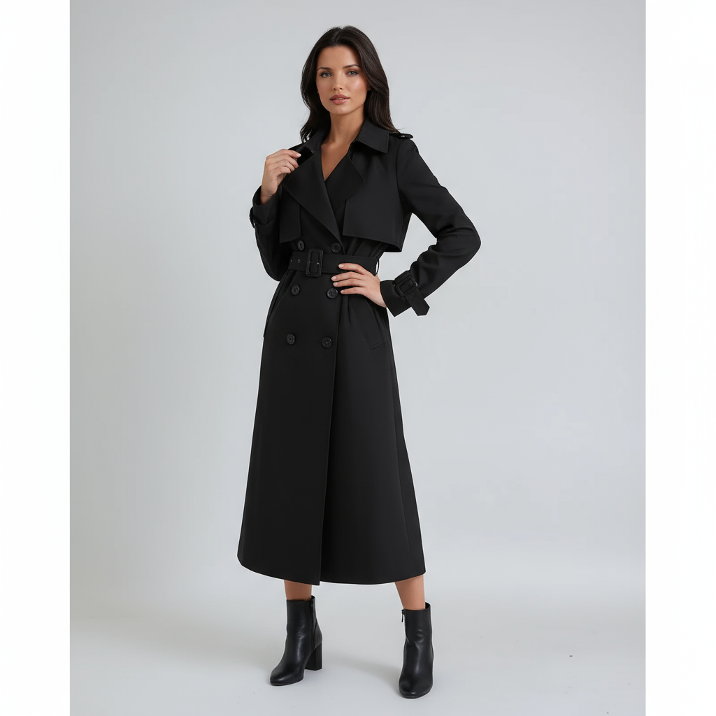 Chamora Trenchcoat | Dames Winterjas met Riem