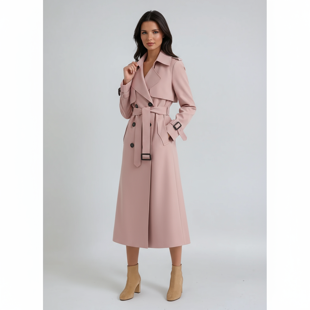 Chamora Trenchcoat | Dames Winterjas met Riem