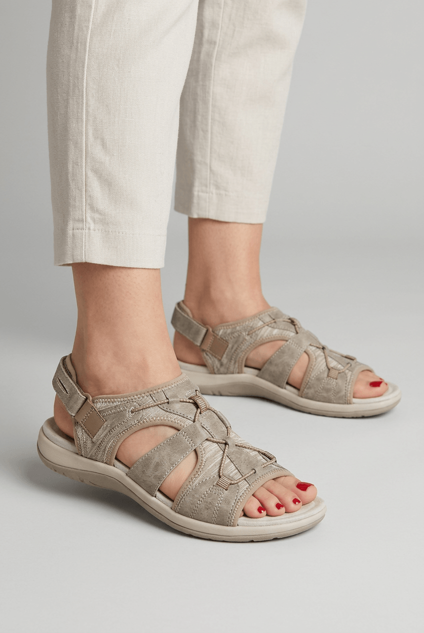 Sandalen Damen | Klettverschluss & Schnürung