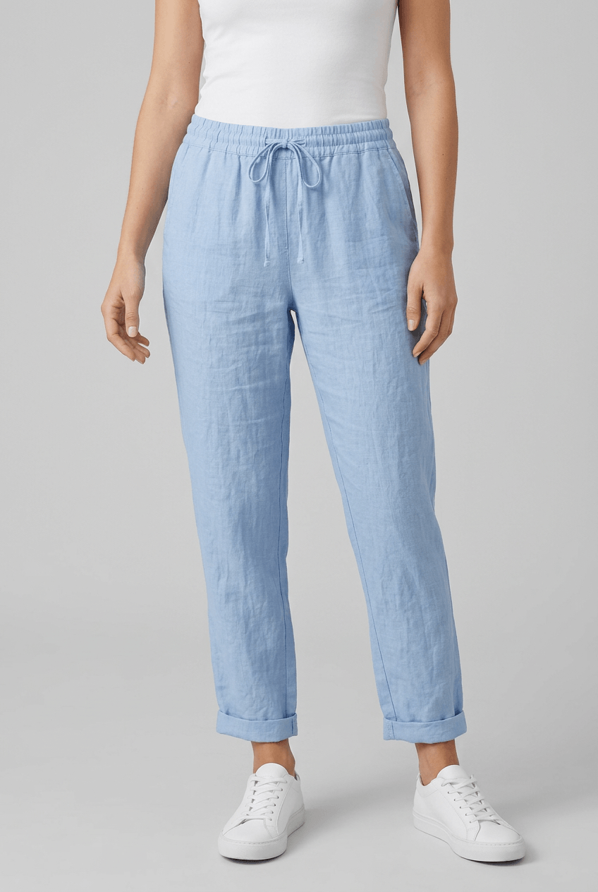 Sommerhose Damen | Kordelzug & Umschlagsaum