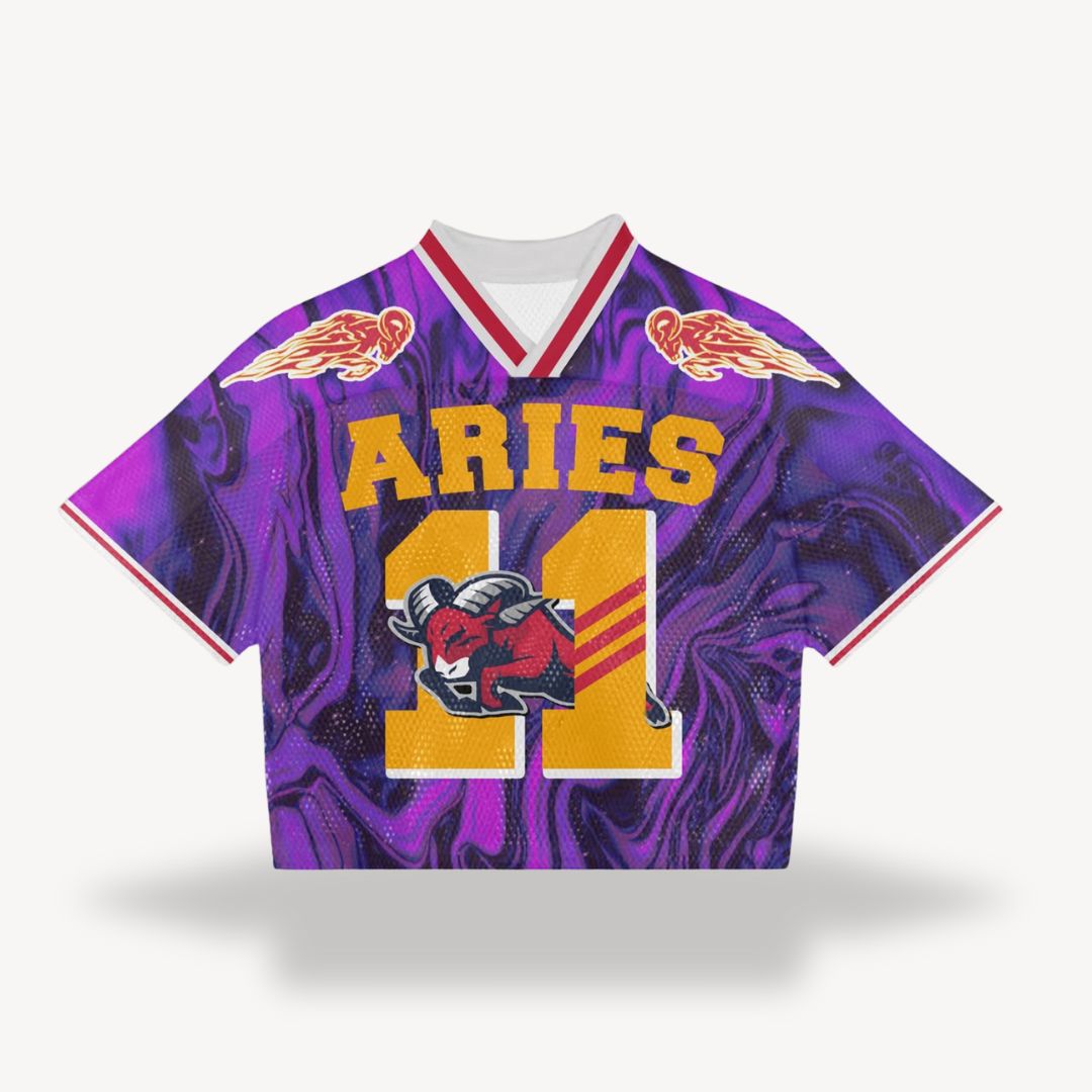 T-Shirt Herren | Oversized Football Jersey mit Sportprint