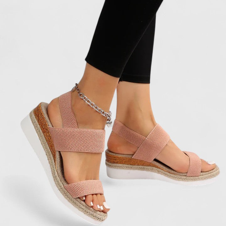 Sandalen Damen | Keilabsatz & Espadrille-Sohle
